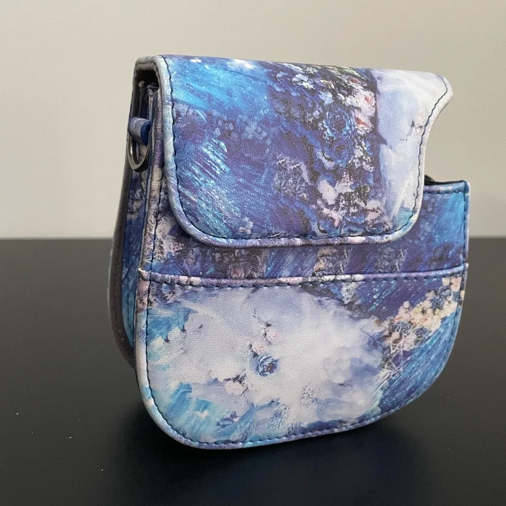 blue dolphin Polaroid case